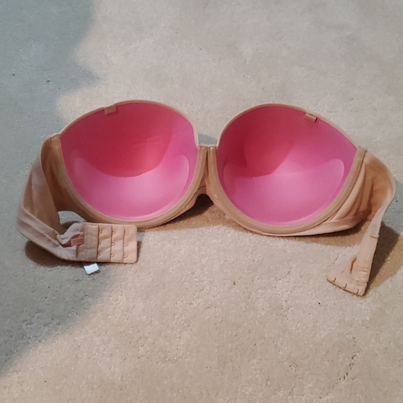 PINK strapless pushup bra - Picture 2 of 3